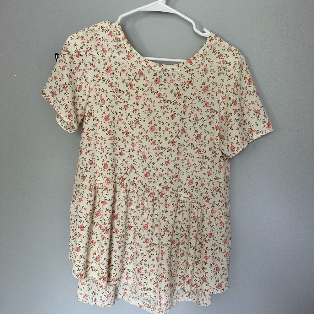 Floral Tee